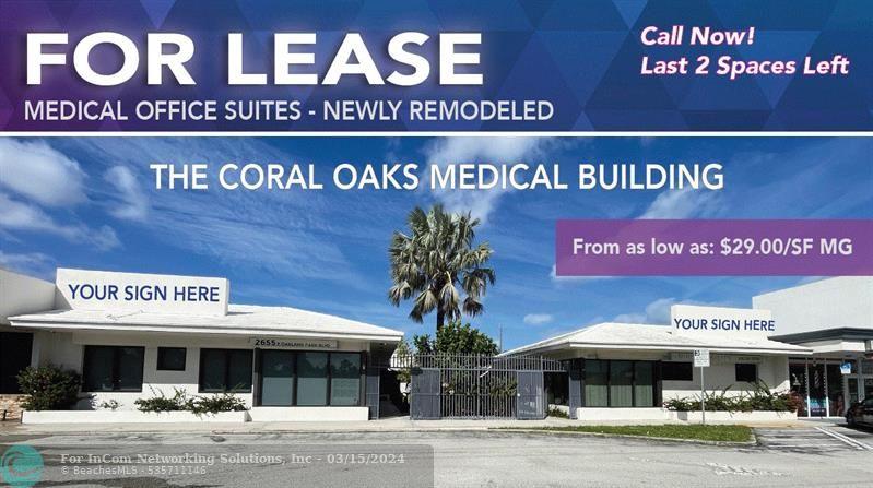 2655 Oakland Park Blvd, Pompano Beach, Commercial/Industrial,  for sale, Abraham Fuchs, LoKation Real Estate Brokerage*